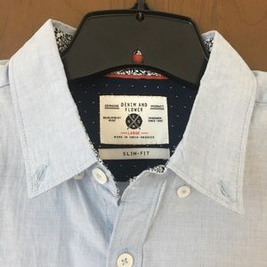 NYDS short sleeve button down